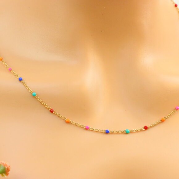 "New Beautiful Design Necklace Chain for Women/Girls, Gift, N732 - Picture 3 of 10